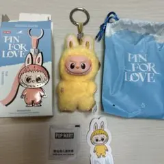 POP MART PIN FOR LOVE ラブブ　正規品　「P」