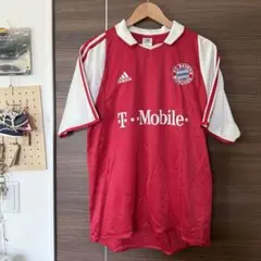 03/04シーズン バイエルン・ミュンヘン ユニフォーム Mサイズ 襟付き