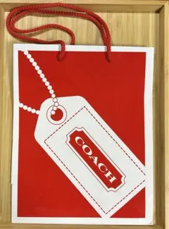 コーチ　ショップバッグ