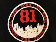 81 HELLS ANGELS NY Tシャツ MCギャングバイカーハーレーレアのサムネイル