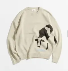 【新品/未使用】WETTEMPTウィテンプト デザインジャガードニット