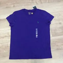 タグ付き Polo Ralph Lauren Tシャツ パープル M 正規品のサムネイル