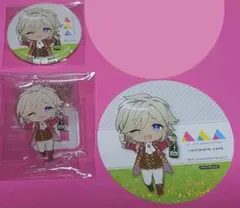 【A3!】アニカフェ シトロン アクキー 缶バッジ ホロコースター
