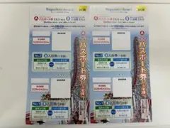 ナガシマスパーランド パスポート2枚セットのサムネイル