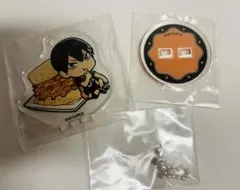 影山飛雄　アクリルキーホルダー バッジ セット