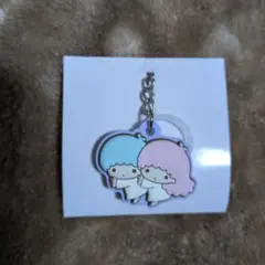 サンリオキャラクターズ　ダブルチャームグミ　リトルツインスターズ