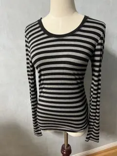 INGNI イング ボーダー長袖カットソー シャツ