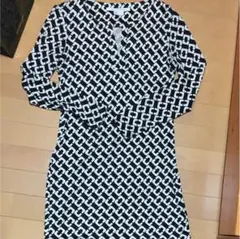 ダイアン 定番チェーン柄 ワンピース DVF（同じもの2回出てます）
