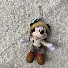 ミニーマウス 探検家風 ぬいぐるみ　ディズニーリゾート