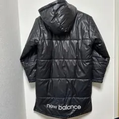 rain様専用　　new balance 黒 フード付きベンチコート