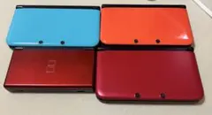 ニンテンドー3DS LL 本体セット 青・オレンジ・赤