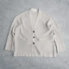 machatt アモッサワッフルカーディガン ベージュのサムネイル