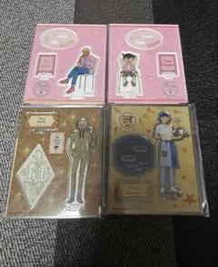 名探偵コナンカフェ　アクリルスタンド 4種セット