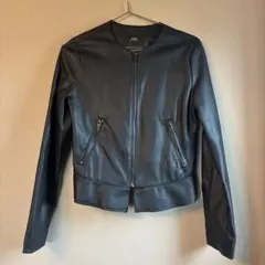 ZARA ブラックレザージャケット