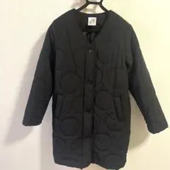 最終価格SCOLARスカラー／キルティングコート　中綿コート　ブラック