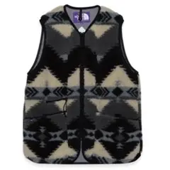 ノースフェイスパープルレーベル　ウールボア フリースベスト ジャケット マルチ