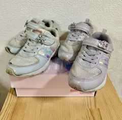 ラブメロディ　ホーキンス　アナと雪の女王ラプンツェル（セット）スニーカー17cm