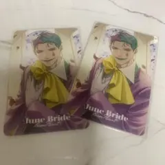 【ジョー・力一】JuneBrideフォト風カード2枚セット