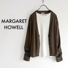 MARGARET HOWELL カシミヤ混 ニットカーディガンのサムネイル
