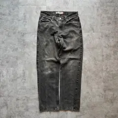 【W33 L32】 usa levi's black リーバイス 550