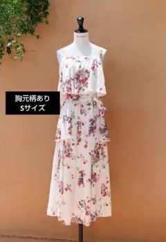 herlipto Berry Garden Tiered Dress - メルカリ