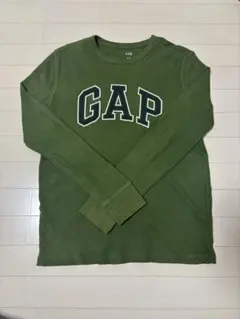 GAP オリーブグリーン ロングスリーブセーター
