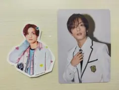 なにわ男子 HARD WORK トレカ&フレークシール　高橋恭平