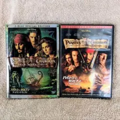 パイレーツ オブ カリビアン DVD 2枚 呪われた海賊たちデッドマンズチェスト