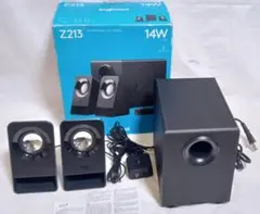 ●●logicool コンパクトなスピーカーシステム：Z213、中古良品●●