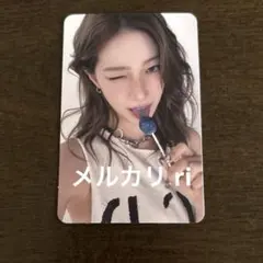 LE SSERAFIM カズハ トレカ spaghetti コンパクト