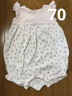 【数回着用】GAP 70ロンパースのサムネイル