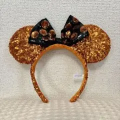 ディズニー スパンコール カチューシャ ハロウィン