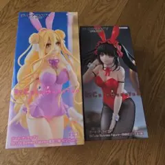 デート・ア・ライブ 【時崎狂三】 【星宮六喰】バニー フィギュア2体セット