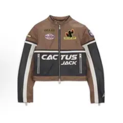 Jordan × Travis Scottレザージャケット　DX6169-256