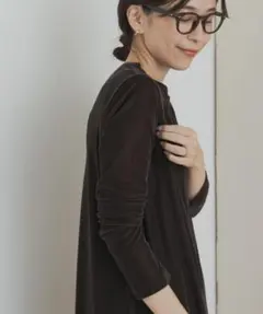 新品◆DOORS◆シアーベロアプルオーバー《BROWN》アーバンリサーチ