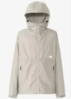 値下げ可 ノースフェイス Lサイズ コンパクトジャケット フォッシルアイボリー