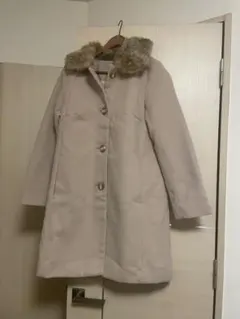 ひ*り様 earth music&ecology ベージュロングコート M