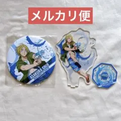 SAKAMOTO DAYS SEGAラッキーくじ アクスタ 缶バッジ 朝倉シン