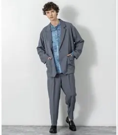 【美品】SLICK スリック スラックス グレーのサムネイル