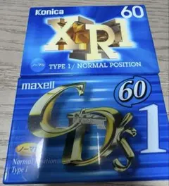 新品未開封 Konica XR1 カセットテープ 120 90 60 | Mercari