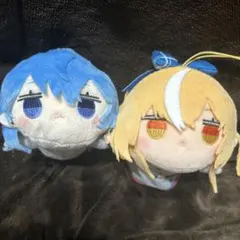 ホロライブ　寝そべりミニマスコット　星街すいせい　不知火フレア