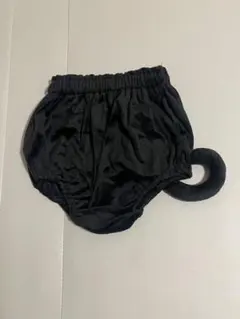 ベビー用 黒猫 ブルマ しっぽ付き