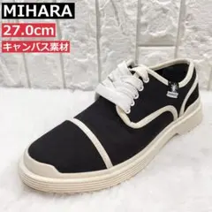 MIHARA キャンバス スニーカー 27.0cmのサムネイル