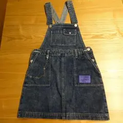 ジャンパースカートデニム