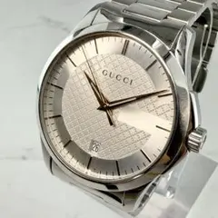2026年最新】GUCCI 文字盤カラー：シルバー メンズ 腕時計(クォーツ)の