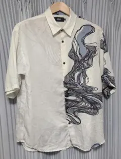 AZUL　EDEN CLASSIC WAVE SHIRT　抽象グラフィック