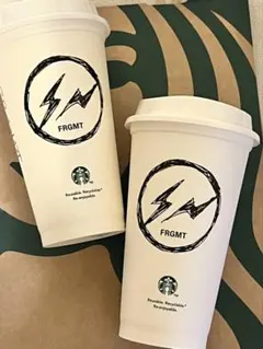 【２個セット】スターバックス×フラグメントデザイン リユーザブルカップFRGMT