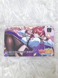 KONAMI e-amusement pass キャラクターイラスト付き