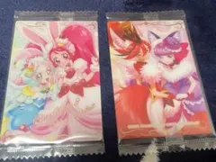 キラキラ プリキュア アラモード ウエハースカード2枚