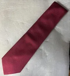 USA製　Brooks Brothers ソリッドタイ　エンジ